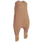 Śpiworek do spania muślinowy z nogawkami 0,5 TOG Malaga - Toffee / Zaffiro