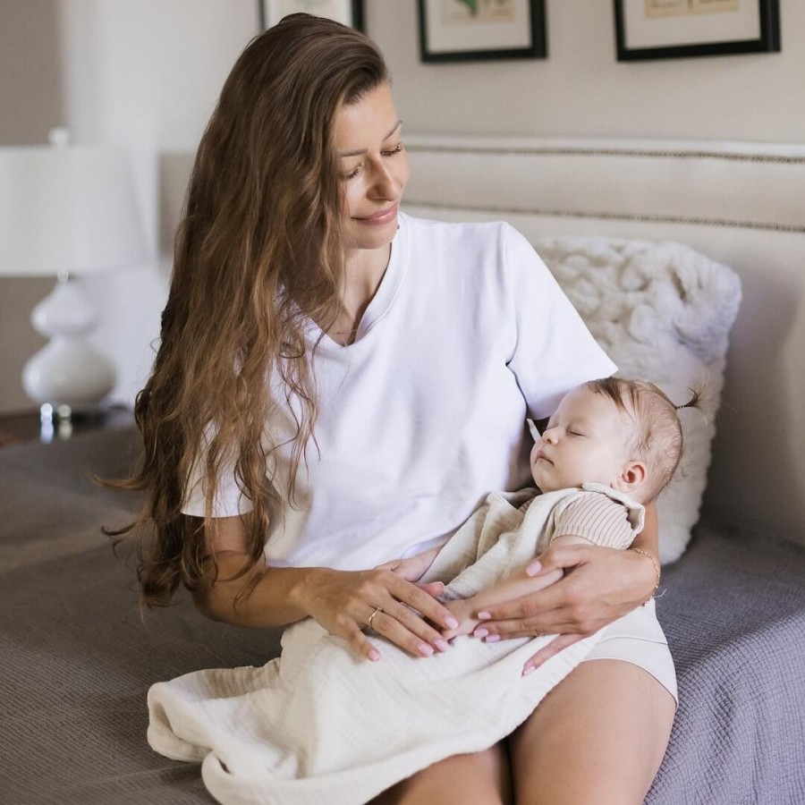 Śpiworek do spania muślinowy 1,5 TOG Malaga - Vanilla / Zaffiro