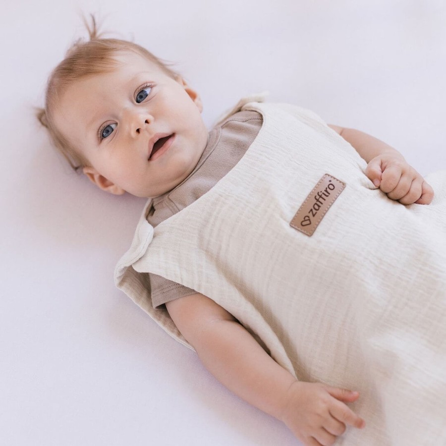 Śpiworek do spania muślinowy 1,5 TOG Malaga - Vanilla / Zaffiro