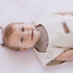 Śpiworek do spania muślinowy 1,5 TOG Malaga - Vanilla / Zaffiro