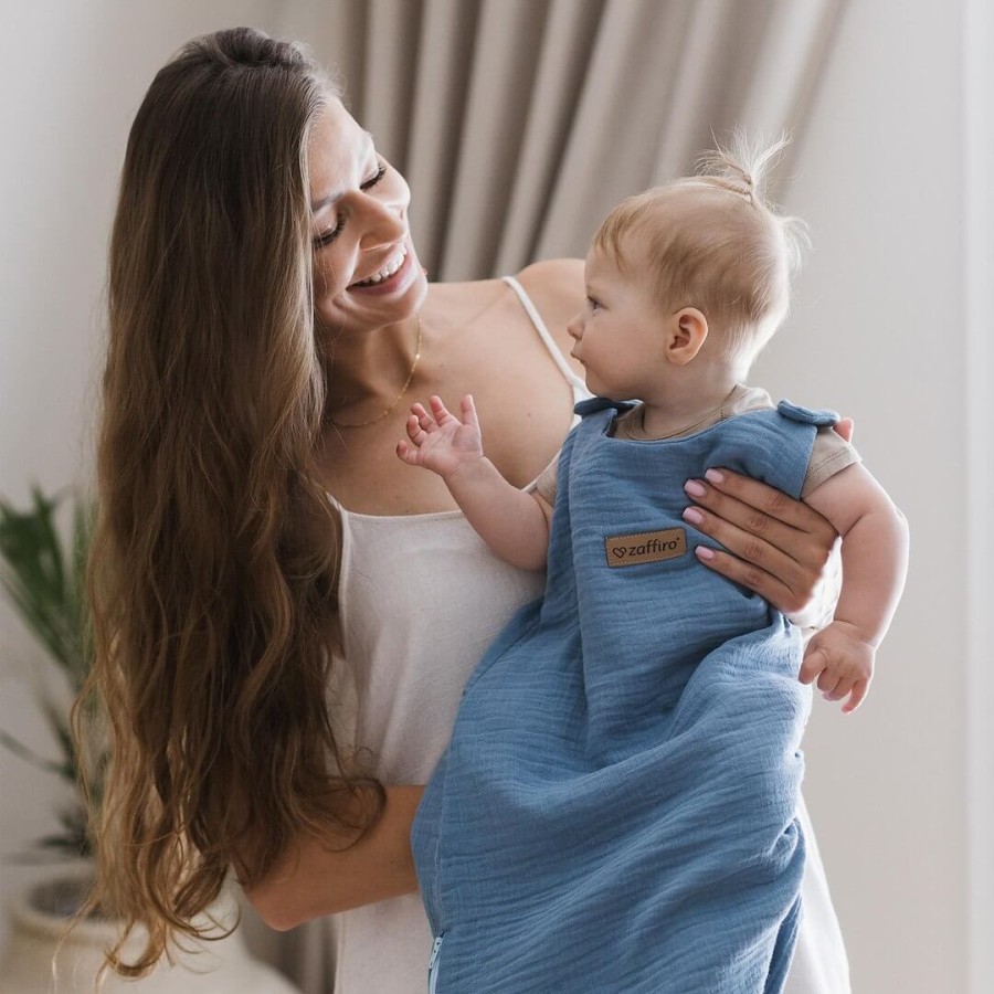 Śpiworek do spania muślinowy 1,5 TOG Malaga - Blue / Zaffiro