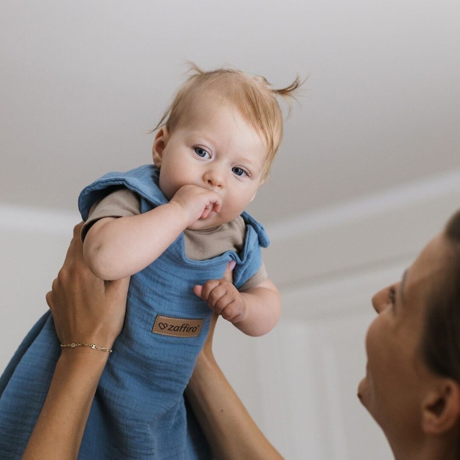 Śpiworek do spania muślinowy 1,5 TOG Malaga - Blue / Zaffiro