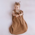 Śpiworek do spania muślinowy 1,5 TOG Malaga - Toffee / Zaffiro