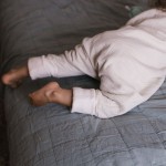 Śpiworek do spania muślinowy z nogawkami 1,5 TOG Malaga - Vanilla / Zaffiro