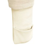 Śpiworek do spania muślinowy z nogawkami 1,5 TOG Malaga - Vanilla / Zaffiro