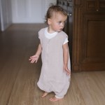 Śpiworek do spania muślinowy z nogawkami 1,5 TOG Malaga - Beige / Zaffiro