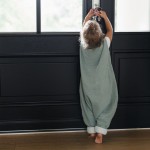 Śpiworek do spania muślinowy z nogawkami 1,5 TOG Malaga - Mint / Zaffiro