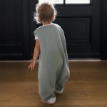 Śpiworek do spania muślinowy z nogawkami 1,5 TOG Malaga - Mint / Zaffiro