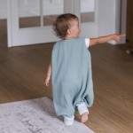Śpiworek do spania muślinowy z nogawkami 1,5 TOG Malaga - Mint / Zaffiro