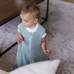 Śpiworek do spania muślinowy z nogawkami 1,5 TOG Malaga - Mint / Zaffiro