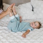 Śpiworek do spania muślinowy z nogawkami 1,5 TOG Malaga - Mint / Zaffiro