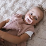 Śpiworek do spania muślinowy z nogawkami 1,5 TOG Malaga - Pink / Zaffiro