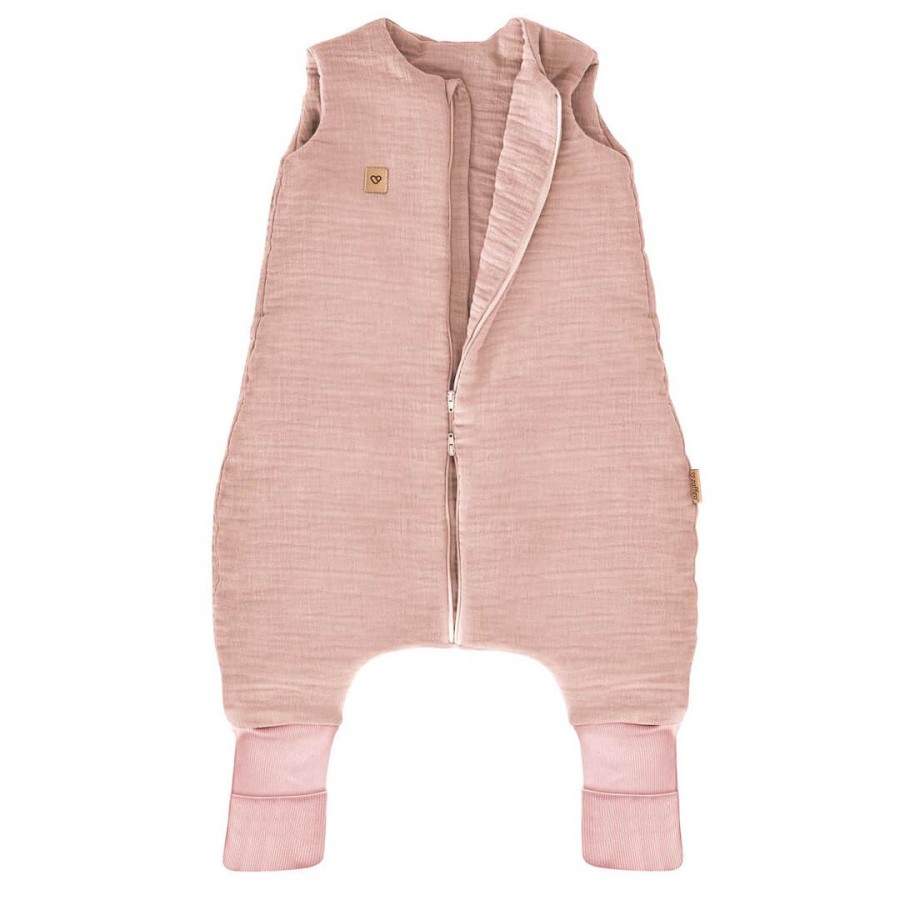 Śpiworek do spania muślinowy z nogawkami 1,5 TOG Malaga - Pink / Zaffiro