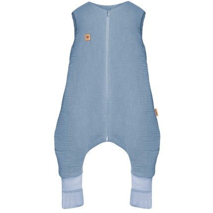 Śpiworek do spania muślinowy z nogawkami 1,5 TOG Malaga - Blue / Zaffiro