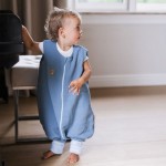 Śpiworek do spania muślinowy z nogawkami 1,5 TOG Malaga - Blue / Zaffiro