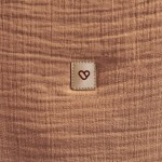 Śpiworek do spania muślinowy z nogawkami 1,5 TOG Malaga - Toffee / Zaffiro