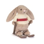 Króliczek Beżowy na Nartach 20 cm / Jellycat