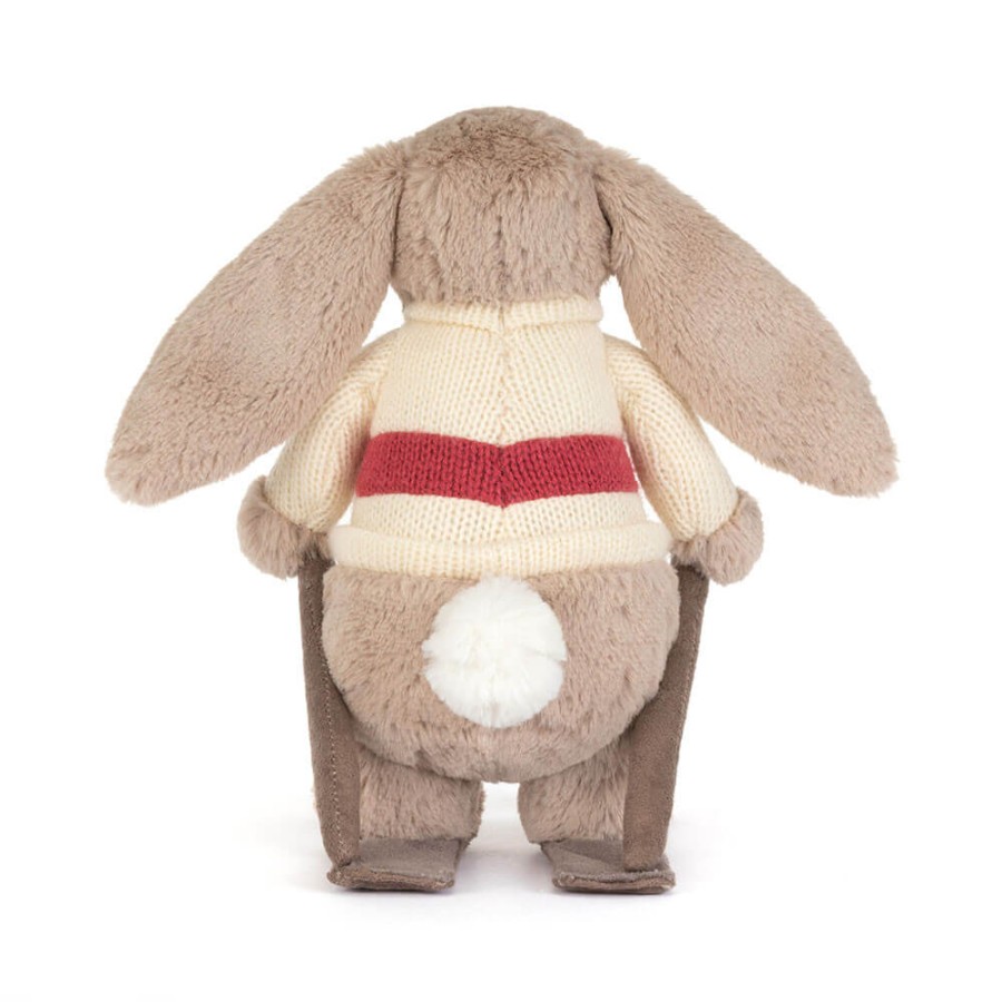 Króliczek Beżowy na Nartach 20 cm / Jellycat