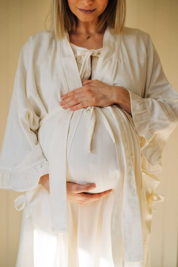 Szlafrok dla Mam Before & After ROMANTIC / Layette