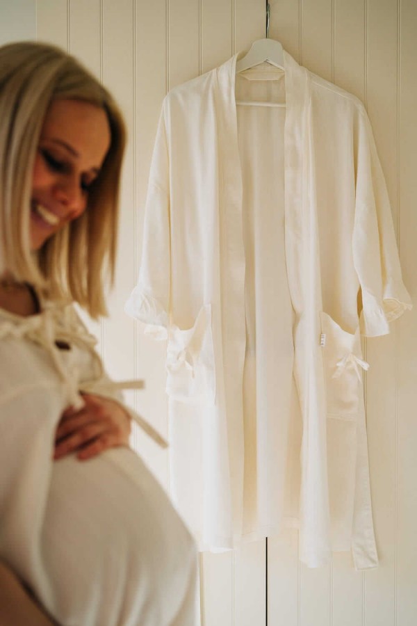 Szlafrok dla Mam Before & After ROMANTIC / Layette