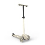 Highwaykick 3S Hulajnoga z systemem sterowania 2w1 i kółkami LED składana 3+ Ash / Scootandride