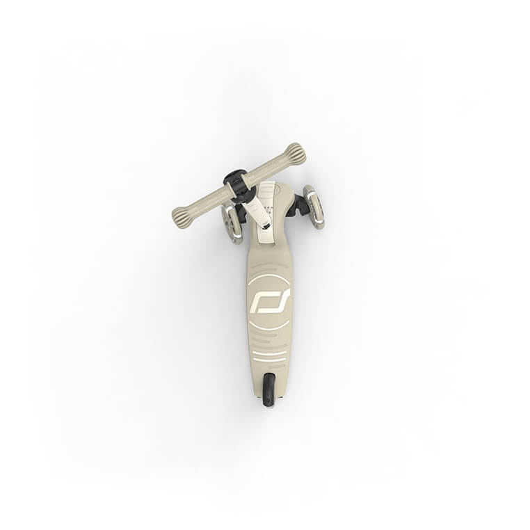 Highwaykick 3S Hulajnoga z systemem sterowania 2w1 i kółkami LED składana 3+ Ash / Scootandride