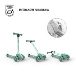 Highwaykick 3S Hulajnoga z systemem sterowania 2w1 i kółkami LED składana 3+ Forest / Scootandride
