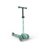 Highwaykick 3S Hulajnoga z systemem sterowania 2w1 i kółkami LED składana 3+ Forest / Scootandride