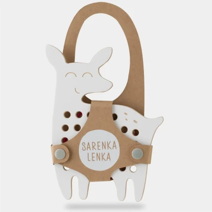 Drewniana przeplatanka - Sarenka Lenka / Milin