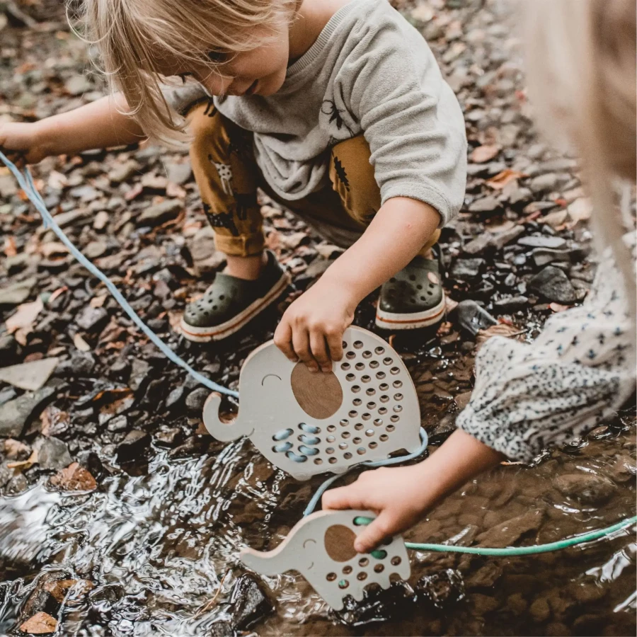 Drewniana przeplatanka - Słoń Alfred / Milin