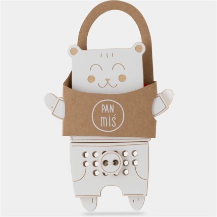 Drewniana przeplatanka - Pan Miś, poziom zaawansowany / Milin