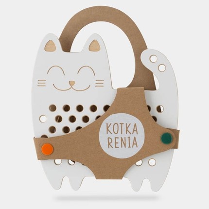 Drewniana przeplatanka - Kotka Renia / Milin