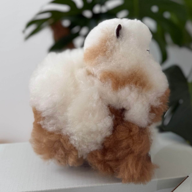 Maskotka Alpaka - Beige Blond / Inkari