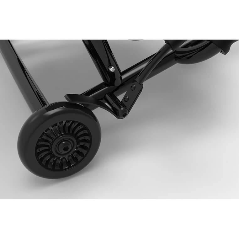 EzyRoller Classic Pojazd gokart napędzany nogami klasyczny 3-12 lat - Metal Black / EzyRoller