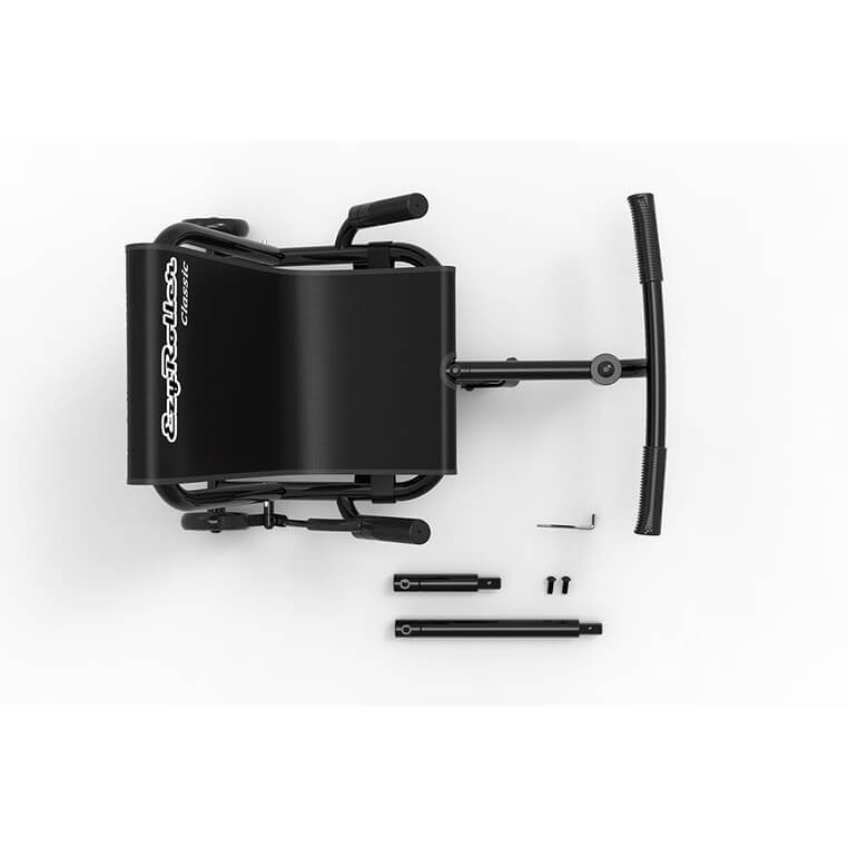 EzyRoller Classic Pojazd gokart napędzany nogami klasyczny 3-12 lat - Metal Black / EzyRoller