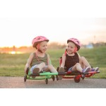 EzyRoller Classic Pojazd gokart napędzany nogami klasyczny 3-12 lat - Metal Black / EzyRoller