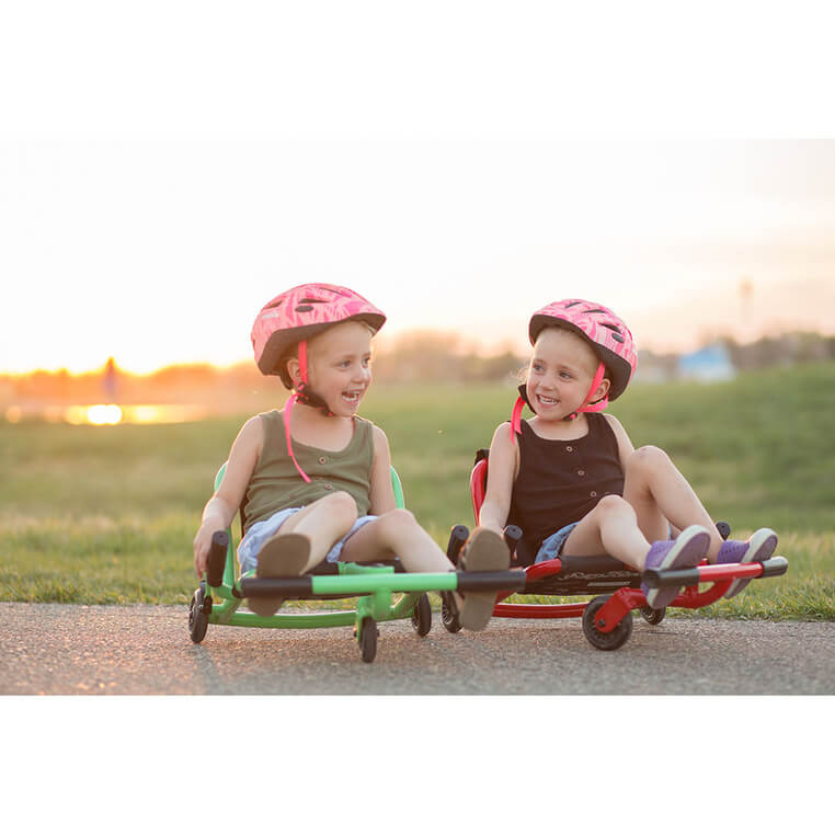 EzyRoller Classic Pojazd gokart napędzany nogami klasyczny 3-12 lat - Metal Black / EzyRoller