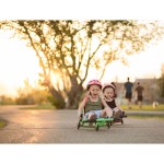 EzyRoller Classic Pojazd gokart napędzany nogami klasyczny 3-12 lat - Pink / EzyRoller