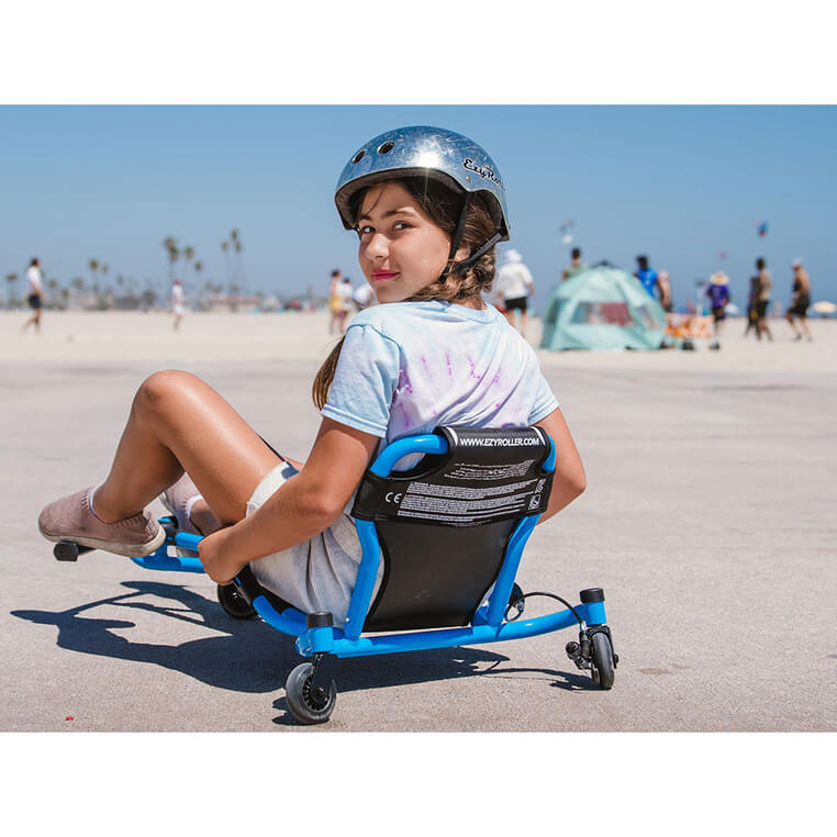 EzyRoller Spinner X Pojazd gokart napędzany nogami z funkcją 360° 4-12 lat - Red / EzyRoller