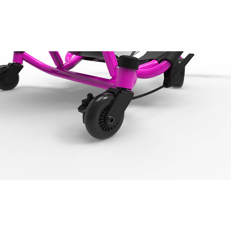 EzyRoller Spinner X Pojazd gokart napędzany nogami z funkcją 360° 4-12 lat - Pink / EzyRoller