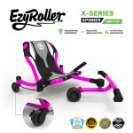 EzyRoller Spinner X Pojazd gokart napędzany nogami z funkcją 360° 4-12 lat - Pink / EzyRoller