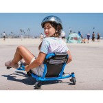 EzyRoller Spinner X Pojazd gokart napędzany nogami z funkcją 360° 4-12 lat - Blue / EzyRoller