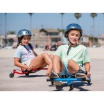 EzyRoller Spinner X Pojazd gokart napędzany nogami z funkcją 360° 4-12 lat - Blue / EzyRoller