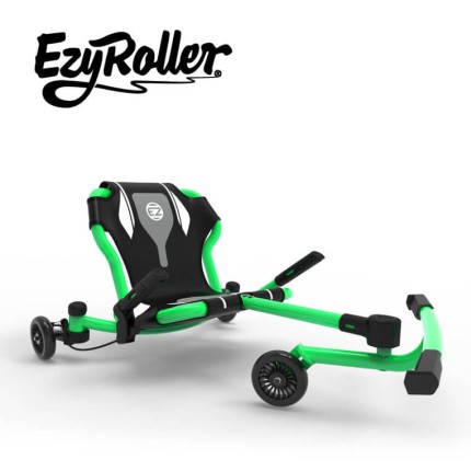 EzyRoller Drifter X Pojazd gokart napędzany nogami driftingowy 4-12 lat - Lime green / EzyRoller
