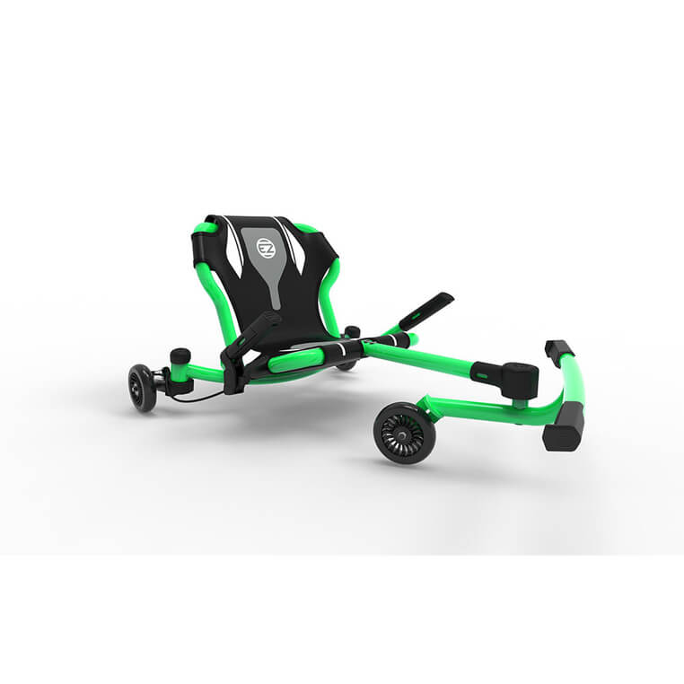 EzyRoller Drifter X Pojazd gokart napędzany nogami driftingowy 4-12 lat - Lime green / EzyRoller