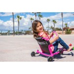 EzyRoller Drifter X Pojazd gokart napędzany nogami driftingowy 4-12 lat - Lime green / EzyRoller