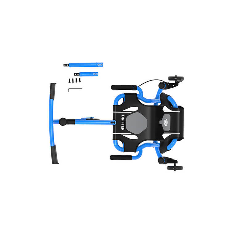 EzyRoller Drifter X Pojazd gokart napędzany nogami driftingowy 4-12 lat - Blue / EzyRoller