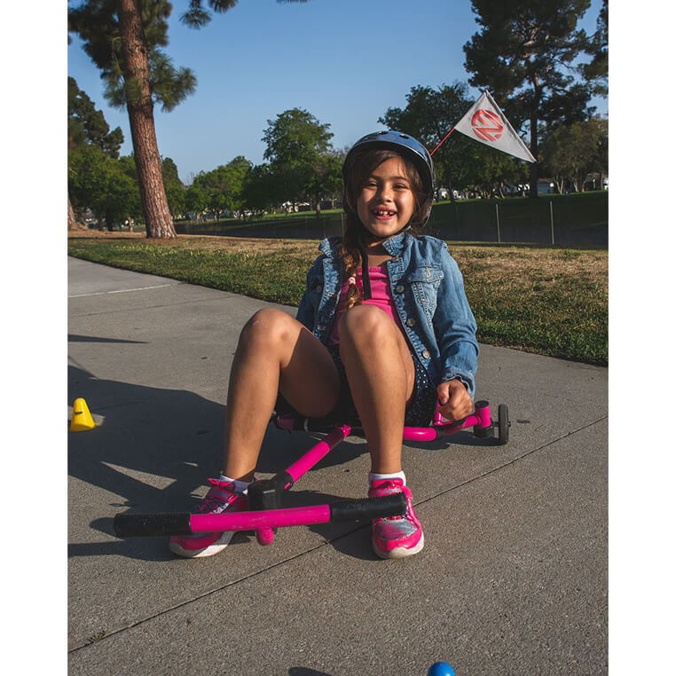 EzyRoller Drifter X Pojazd gokart napędzany nogami driftingowy 4-12 lat - Blue / EzyRoller