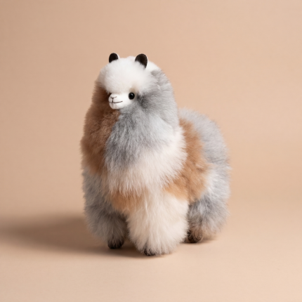 Maskotka Alpaka - Light Grey Calico / Inkari