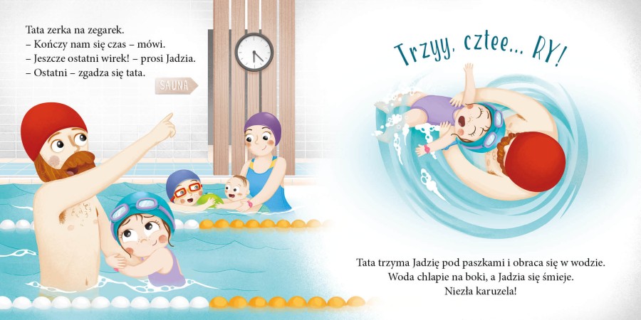 Jadzia Pętelka idzie na basen / Wydawnictwo Zielona Sowa